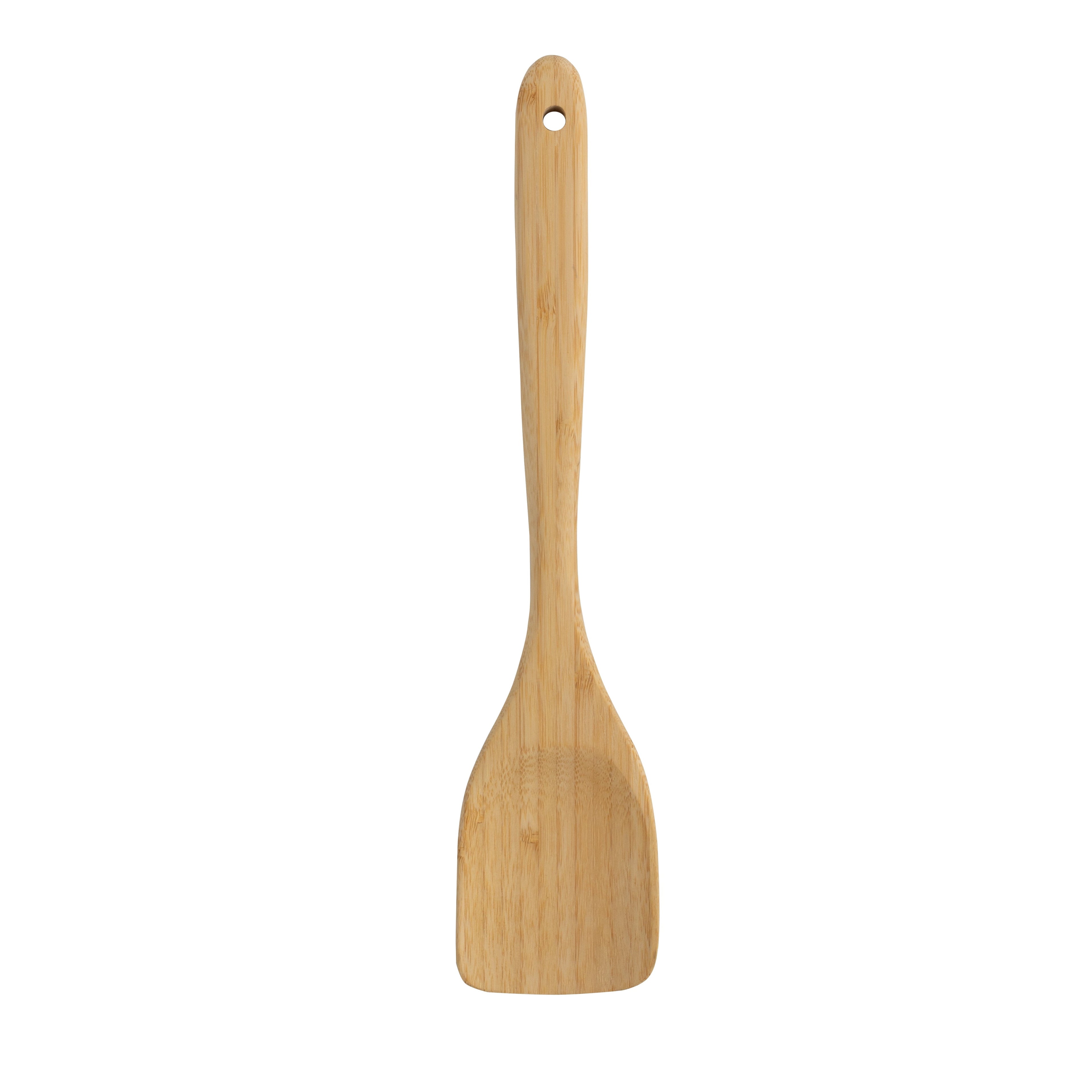 Durable Steel Bamboo Turner, Crafted , Cooking and Kitchen, 12.99 x 2.67 x 0.59 inch. - Multi-Purpose Hand Tool for Daily Meal Prep - Default Title