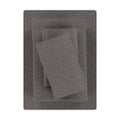 Ultra-Soft Cotton Rich Extra Soft Jersey Bed Sheet Set, Queen, Charcoal, 4 Pieces - Premium Ultra-Soft Pillowcase Pair for Sleeping - Default Title