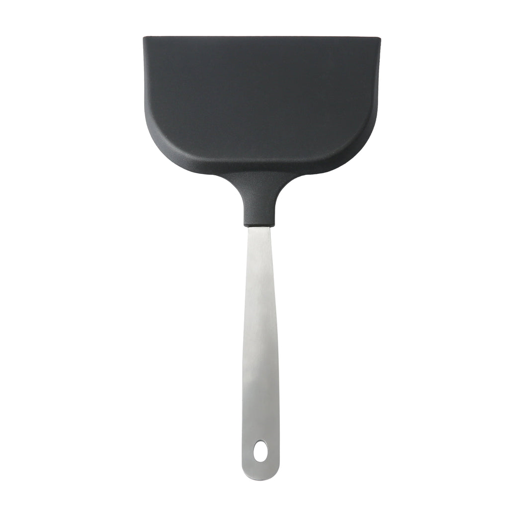 Professional Grade Jumbo Baking 12.8 in Stainless Steel Nylon Kitchen Spatula - Multi-Purpose Hand Tool for Daily Meal Prep - Default Title