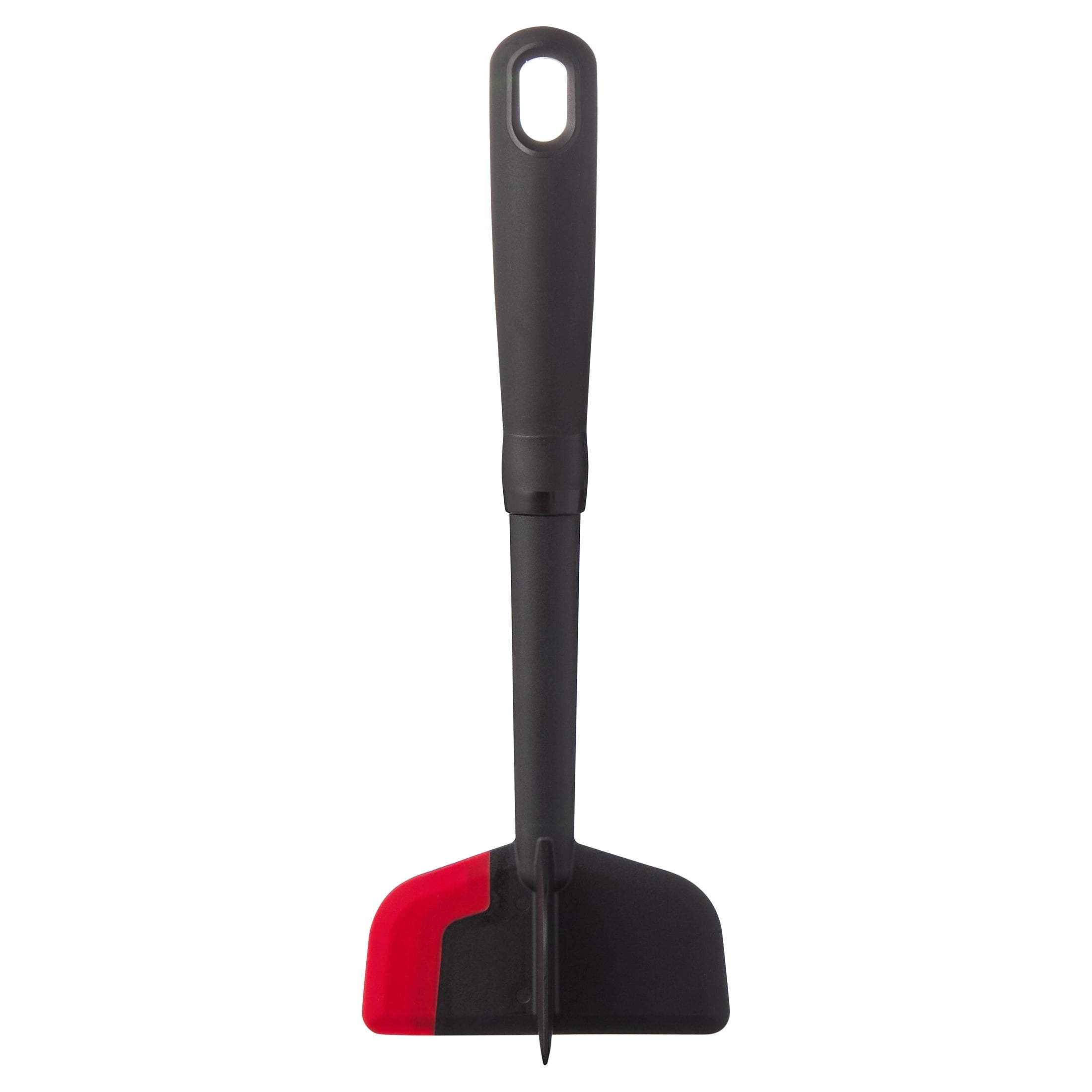 Ergonomic Manual Silicone Meat Masher and Chopper, Black - Multi-Functional Manual Food Chopper & Slicer - Default Title