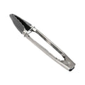 Durable Steel Stainless Steel and Silicone Mini Food Tongs Grey - High-Precision Culinary Tool for Baking & Cooking - Default Title