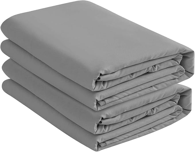 Wrinkle-Resistant Microfiber 2 Twin Fitted Bottom Bed Sheets (2-Pack) 1800 Ultra Soft and Comfy - 39" x 75" Great for Kids Room, Guest ... - Cooling Hotel Quality Bedding Sheets and Pillowcases - Default Title