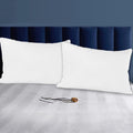 Decorative Plump Pillows Standard Size Set of 2, Bed Pillows for Sleeping, Standard Pillows 2 Pack for Back, Stomach or Side Sleepers,... - Ergonomic Memory Foam Pillow for Neck Pain Support - Default Title