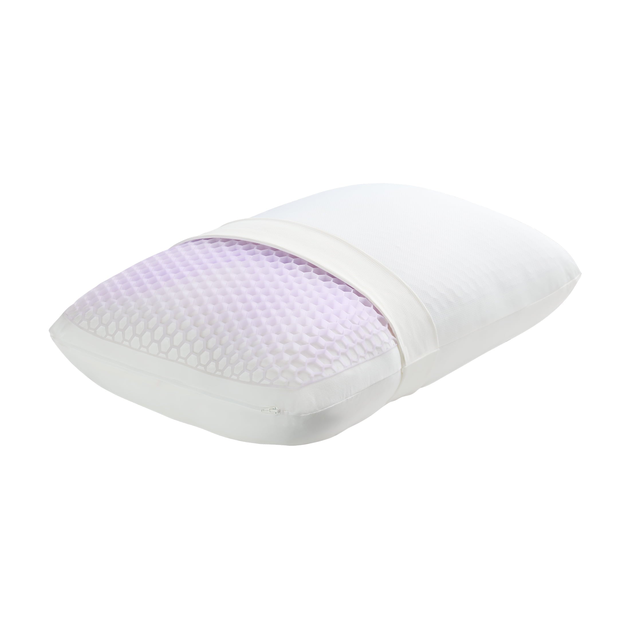 Orthopedic Support GridCloud Pillow, Honeycomb Gelflex Top Layer, Hypoallergenic, Down - Alternative - Decorative Throw Pillow Cushion for Sofa & Bed - Default Title