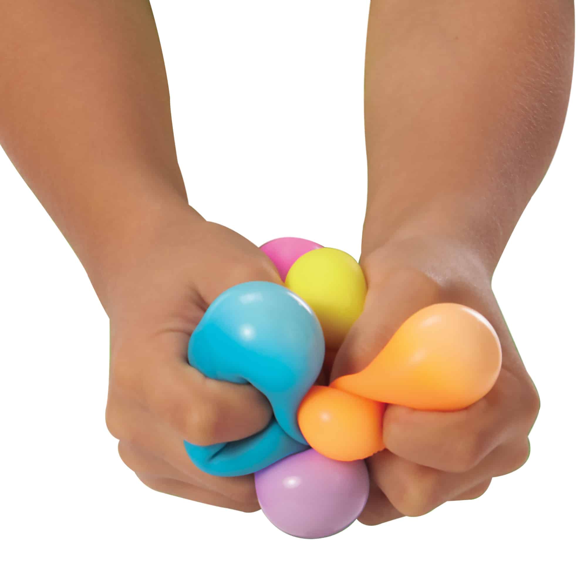 Malt-Gel Filled NeeDoh Rainboh | Reserve Autumn Pond - Classic NeeDoh Stress-Relieving Squishy Ball Detail