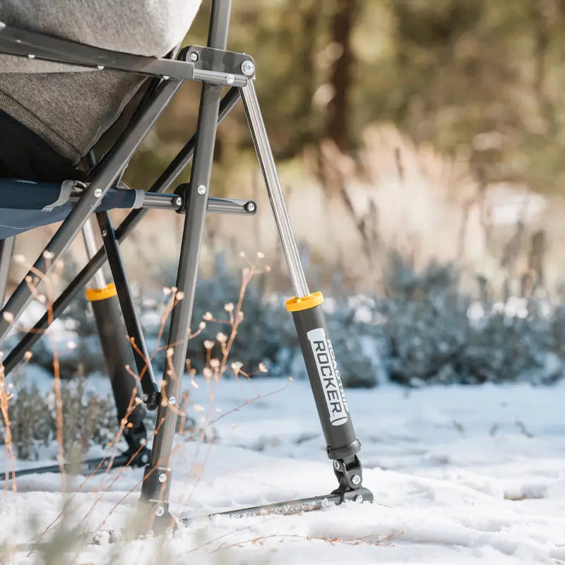 Luxury Camp RoadTrip Rocker - Choice 855 - Patented Spring-Action Rocking Chair for Camping Detail