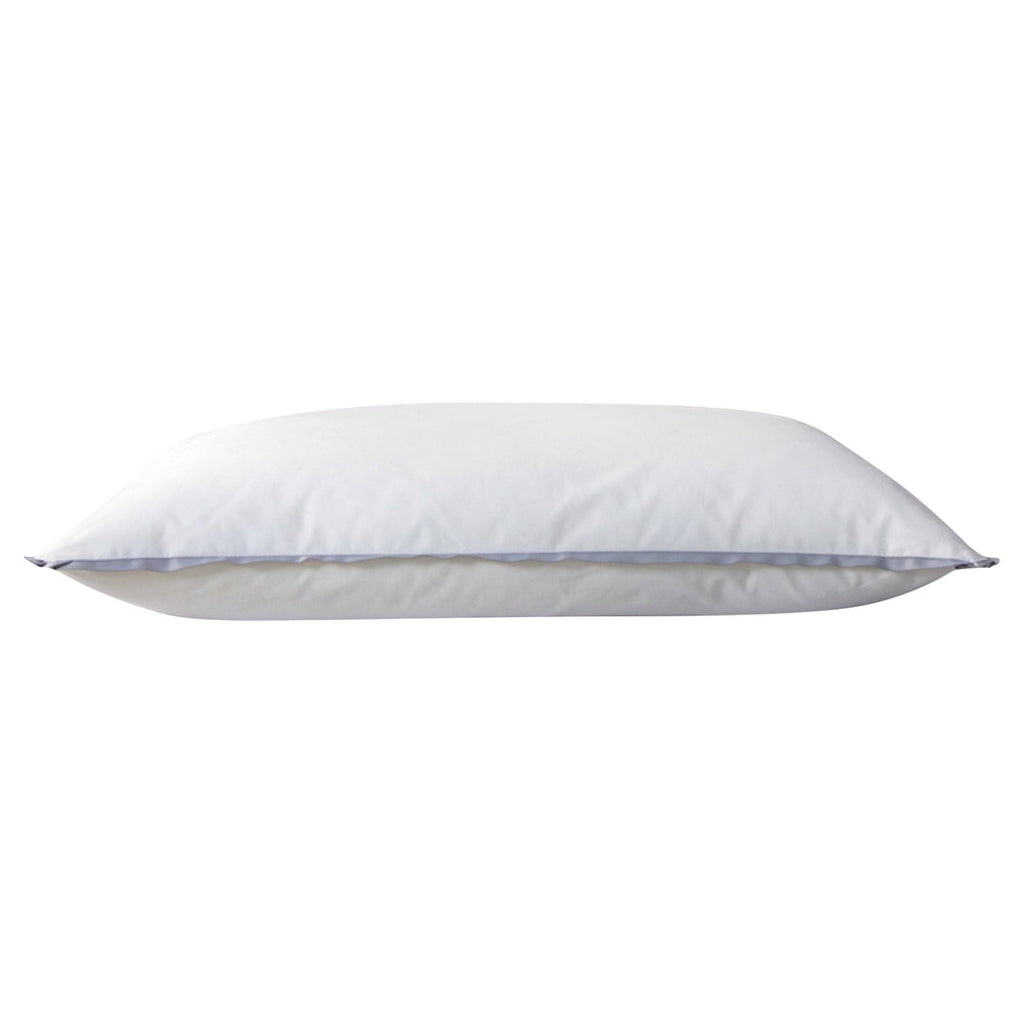 Orthopedic Support Extra Flat Soft Thin Pillows Queen Size, Bed Pillow with Full Cotton Filling for Side Back Stomach Sleepers, 20x30 In... - Decorative Throw Pillow Cushion for Sofa & Bed - Default Title