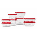 Playful Geometric Food Storage Containers, 16 Piece Set - Playful Star & Heart Shaped Geometric NeeDoh - Default Title