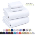 Ultra-Soft Set - Luxurious Silky Soft Microfiber Bedding - Cozy & Comfy - 15 inch Deep Pocket (Fits up to 17") Hotel Bed - 4 Pcs... - Luxury Bed Sheet Set with Deep Pockets - Default Title