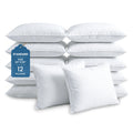 Hotel Collection Ryotei Economy Bulk Hotel Pillows 20"x26" Standard (Pack of 12) | Premium Cluster Fiber Fill | Soft Down Alternative ... - Decorative Throw Pillow Cushion for Sofa & Bed - Default Title