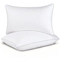 Orthopedic Support Pillows Queen Size Set of 2, Bed Pillows for Side and Back Sleepers, Soft Down Alternative Pillows, Hotel Quality and... - Ergonomic Memory Foam Pillow for Neck Pain Support - Default Title