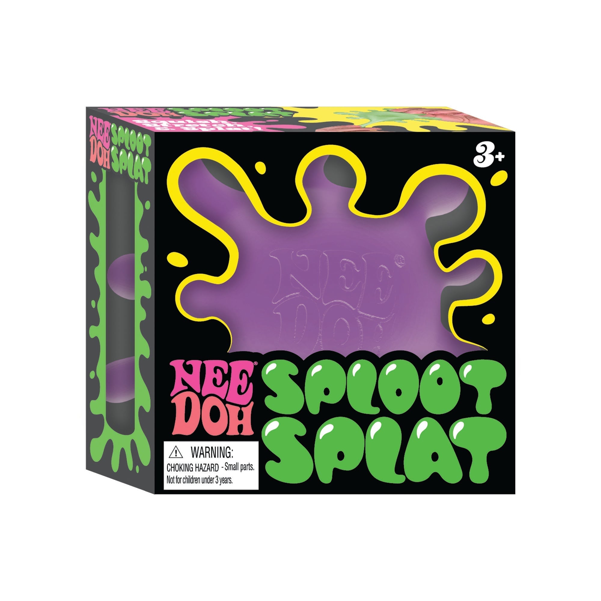 Ultra-Soothing Touch NeeDoh SplootSplat | Edition Morning Cove - Fuzzy Flocked Textured Sensory Fidget Ball Detail