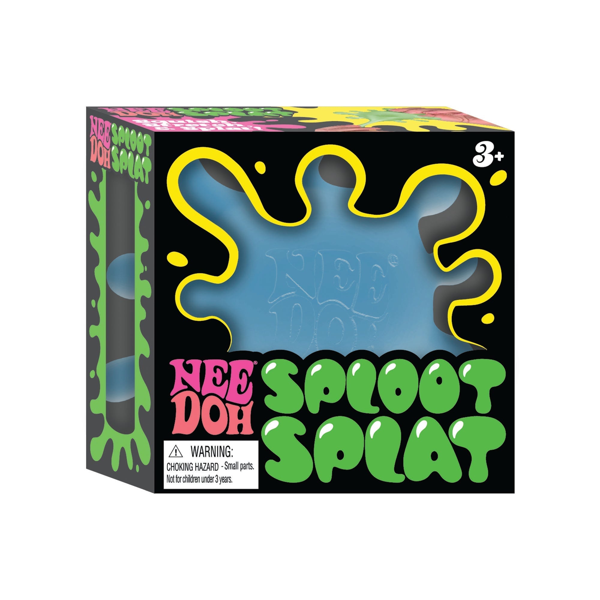 Ultra-Soothing Touch NeeDoh SplootSplat | Edition Morning Cove - Fuzzy Flocked Textured Sensory Fidget Ball Detail