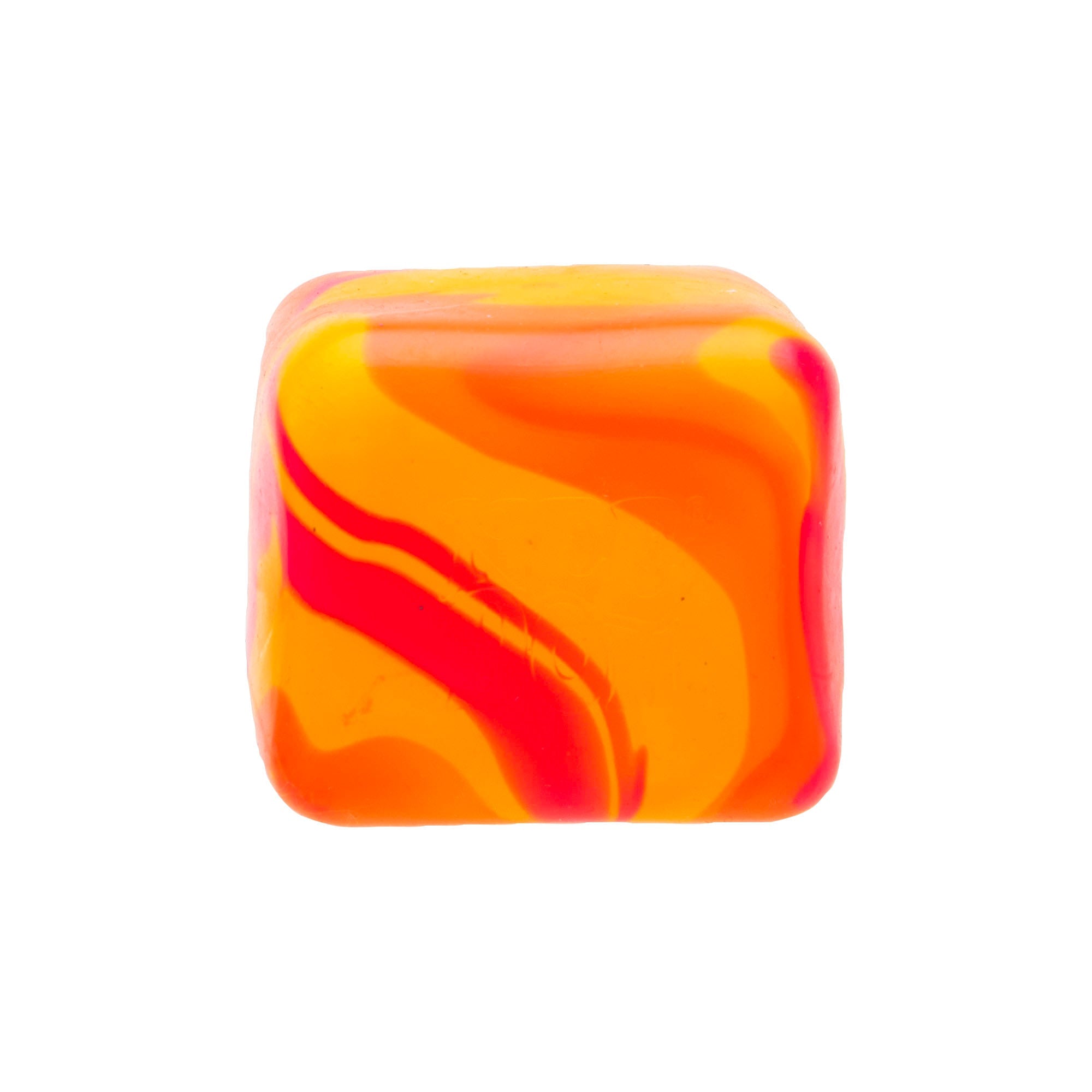 Translucent Jelly NeeDoh Nice Cube Swirl | Select Golden Pond - Nice Cubes Clear Satisfying Crunch Stress Toy Detail