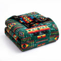 Decorative Knitted Sacred Thread Fleece Blanket South Western, Reversible Mexican, Vibrant Aztec Blankets and Throws for Aztec Decor for... - Lightweight Plush Warm Blanket for All Seasons - Default Title