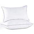 Orthopedic Support Pillows Standard Size Set of 2, Hotel Down Alternative Sleeping Bed Pillows for Side Back Stomach Sleepers - Hotel Quality Plush Sleeping Pillows - Default Title