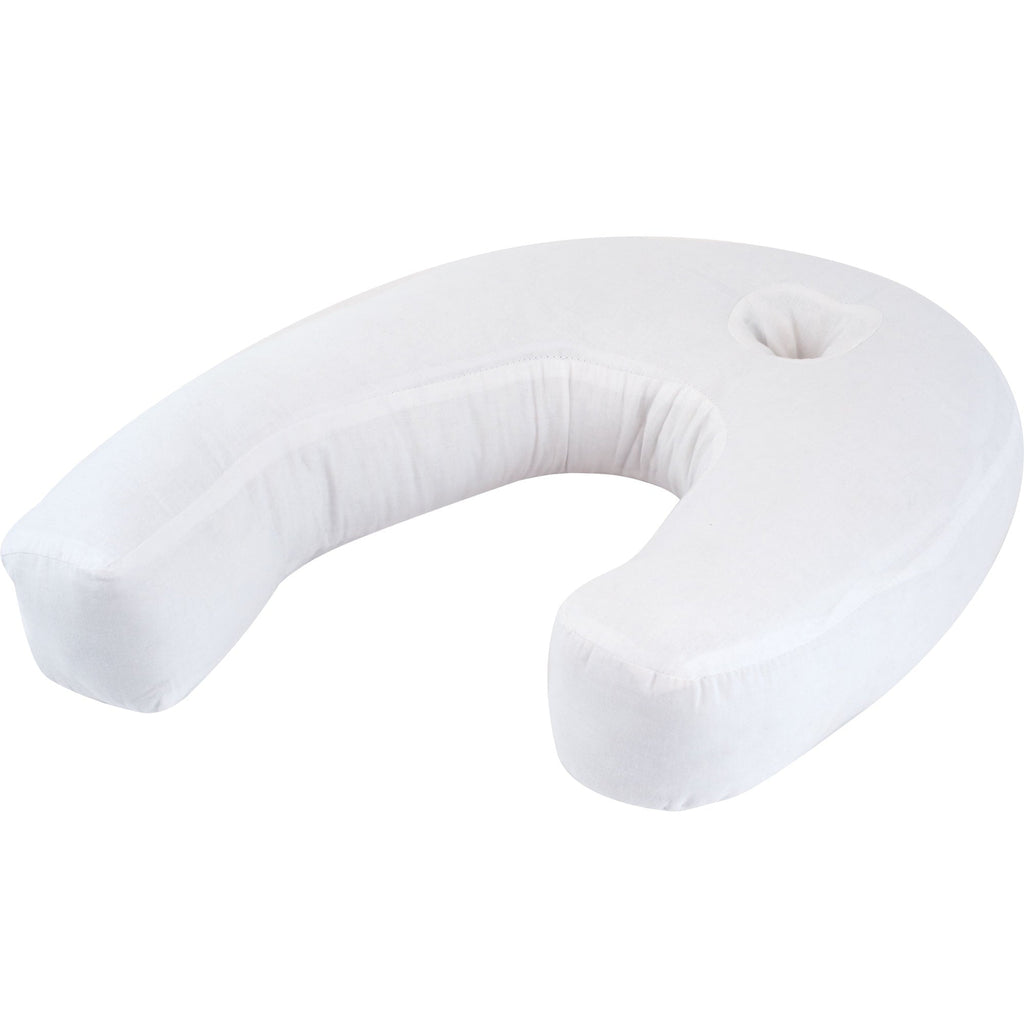 Ergonomic Memory Foam Bluestone Contour Side Sleeper Pillow with Ear Pocket for Pain Relief - Ergonomic Memory Foam Pillow for Neck Pain Support - Default Title