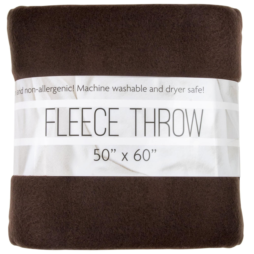 Lightweight Warm Single Solid Color Hypoallergenic 60”L x 50”W Fleece Throw Blanket for Fall, Winter, Spring, Summer, Men, Women, Chil... - Lightweight Plush Warm Blanket for All Seasons - Default Title