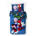 Hypoallergenic Cloud Spidey Amazing Friends Kids 2-Piece Twin/Full Reversible Comforter Set, Microfiber, Red - All-Season Down Alternative Comforter Insert - Default Title