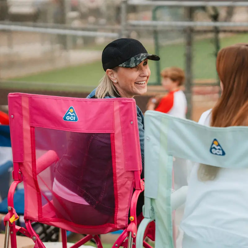 Smooth Motion Stowaway Rocker - Choice 794 - Heavy-Duty Kickback Rocker with Beverage Holder Detail
