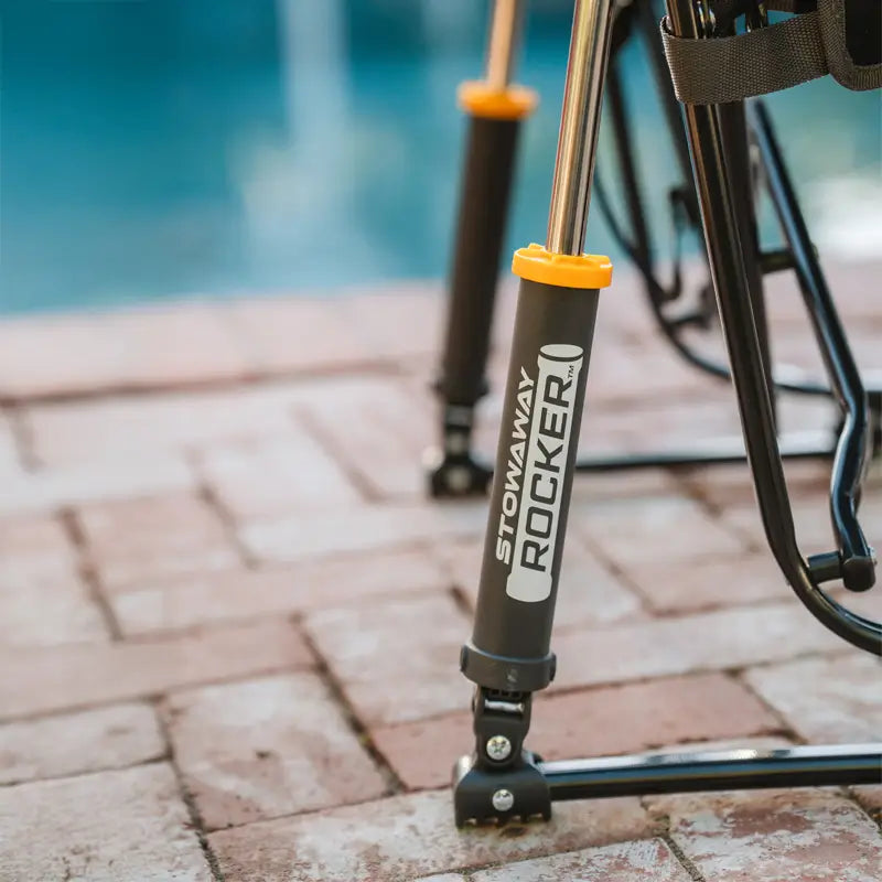 Smooth Motion Stowaway Rocker - Choice 794 - Heavy-Duty Kickback Rocker with Beverage Holder Detail