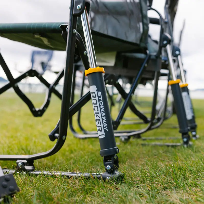 Smooth Motion Stowaway Rocker - Choice 794 - Heavy-Duty Kickback Rocker with Beverage Holder Detail