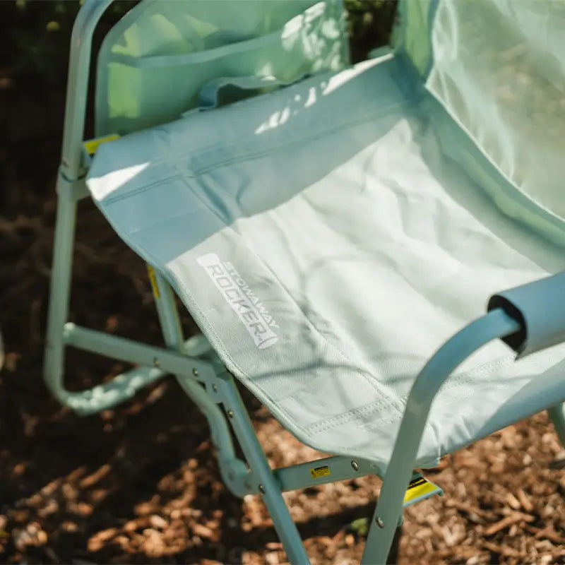 Smooth Motion Stowaway Rocker - Choice 794 - Heavy-Duty Kickback Rocker with Beverage Holder Detail