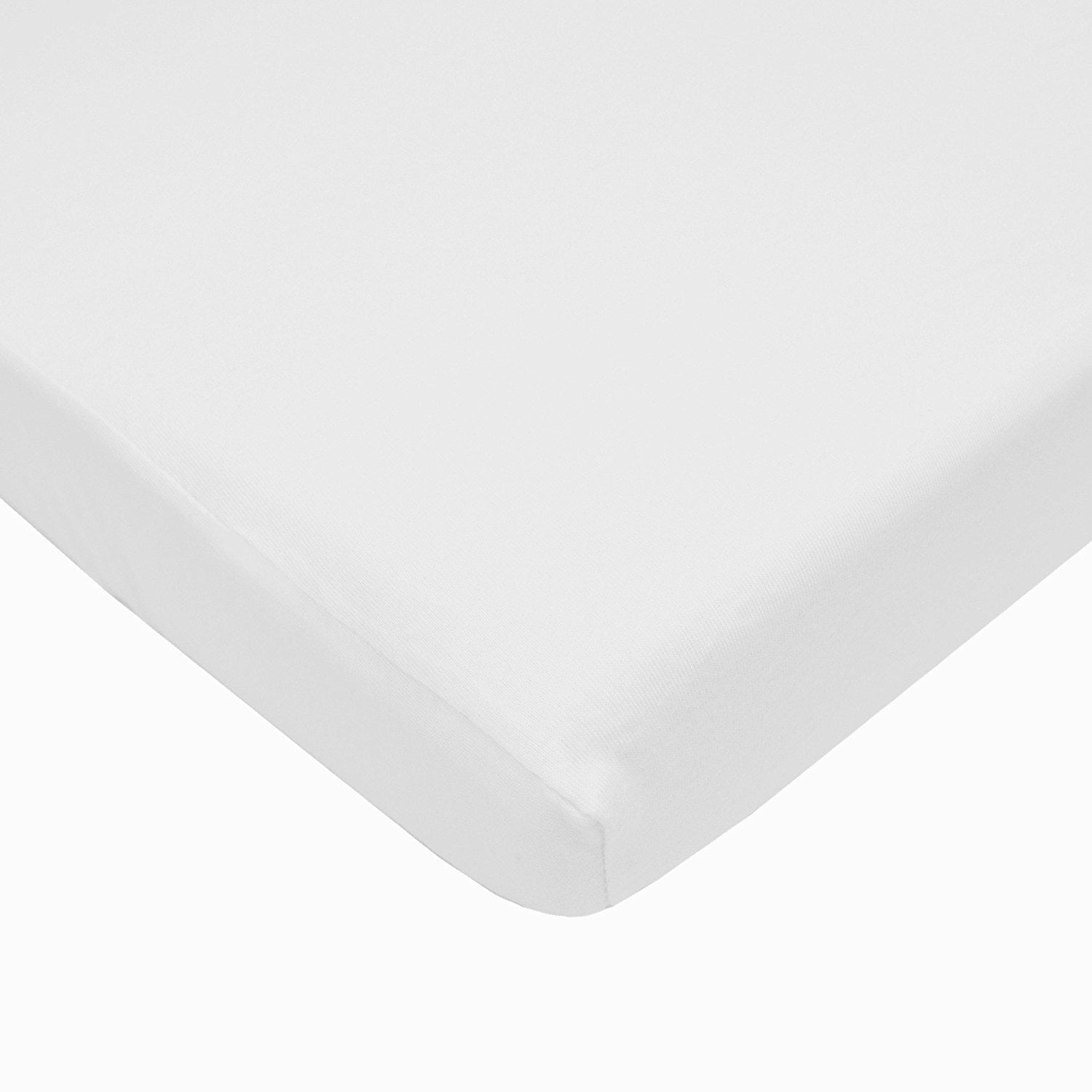 Ultra-Soft TL Care 100% Natural Breathable Cotton Jersey Knit Fitted Bassinet Sheet, White, 15" x 33", Soft Breathable, for Boys... - Cooling Hotel Quality Bedding Sheets and Pillowcases - Default Title