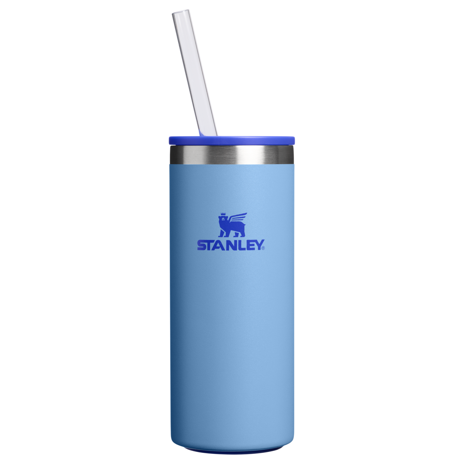 Leak-Proof Insulated The Everyday Slim Can Cooler Cup D065Q - Heavy-Duty Ice-Retention Food & Beverage Carrier - Blue Sky