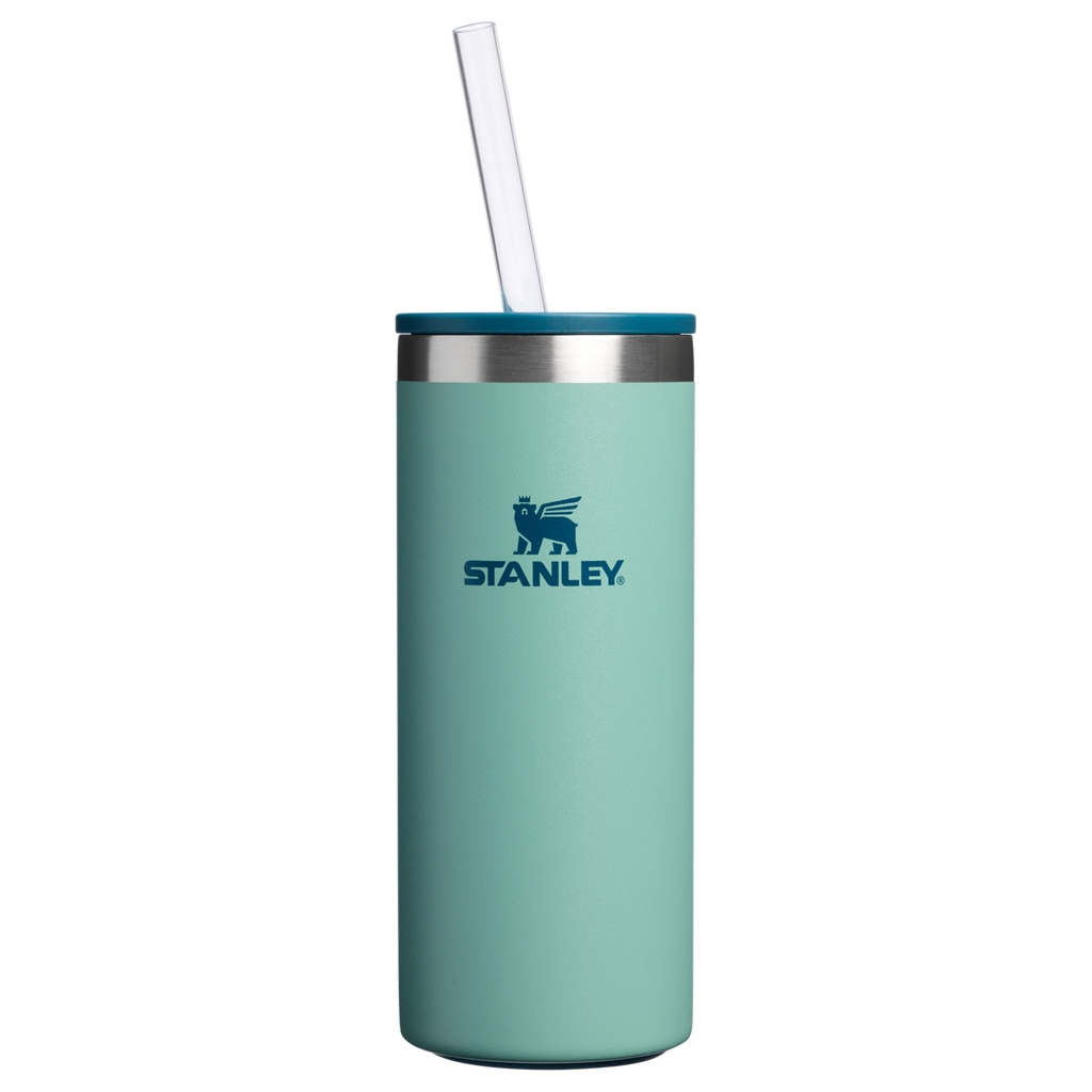 Leak-Proof Insulated The Everyday Slim Can Cooler Cup D065Q - Heavy-Duty Ice-Retention Food & Beverage Carrier - Spring Green