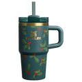 Insulated Travel The Cheers & Cheer Quencher H2.O Flowstate Tumbler D192J - FlowState 3-Position Lid Insulated Travel Mug - Holiday Botanical