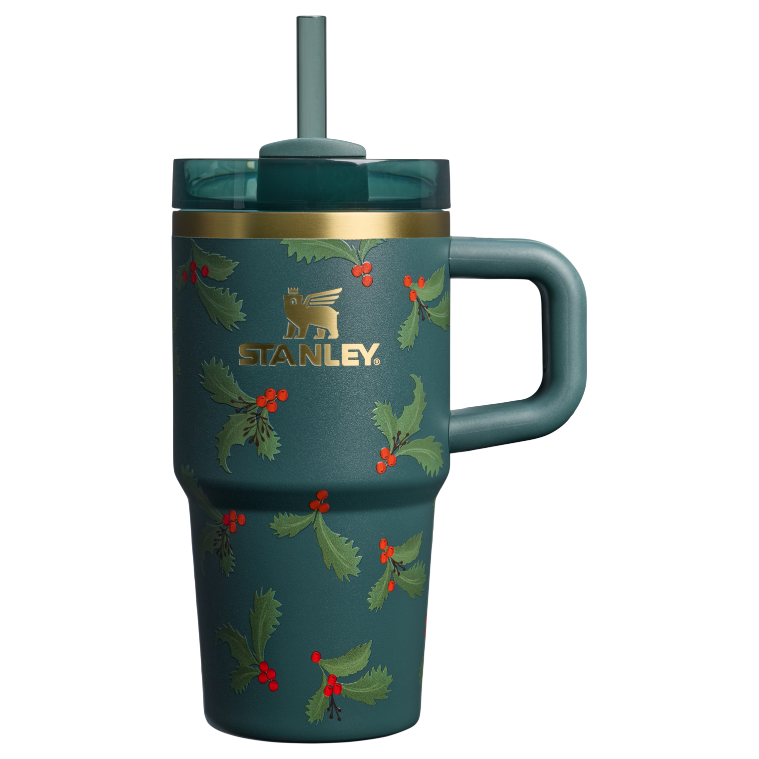 Insulated Travel The Cheers & Cheer Quencher H2.O Flowstate Tumbler D192J - FlowState 3-Position Lid Insulated Travel Mug - Holiday Botanical
