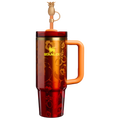 Car-Cup Friendly The Stanley 1913 x Karol G Quencher H2.0 Flowstate Tumbler D276V - Premium Stainless Steel Straw Cup for All-Day Hydration - 30oz | KAROL G FLOR
