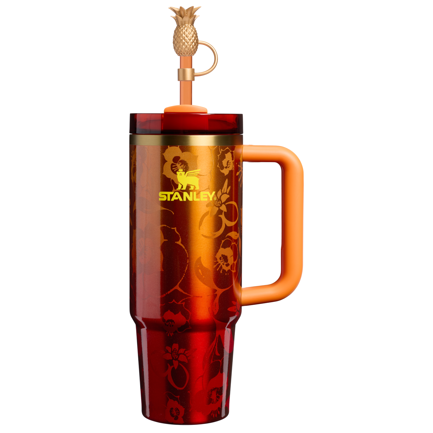 Car-Cup Friendly The Stanley 1913 x Karol G Quencher H2.0 Flowstate Tumbler D276V - Premium Stainless Steel Straw Cup for All-Day Hydration - 30oz | KAROL G FLOR