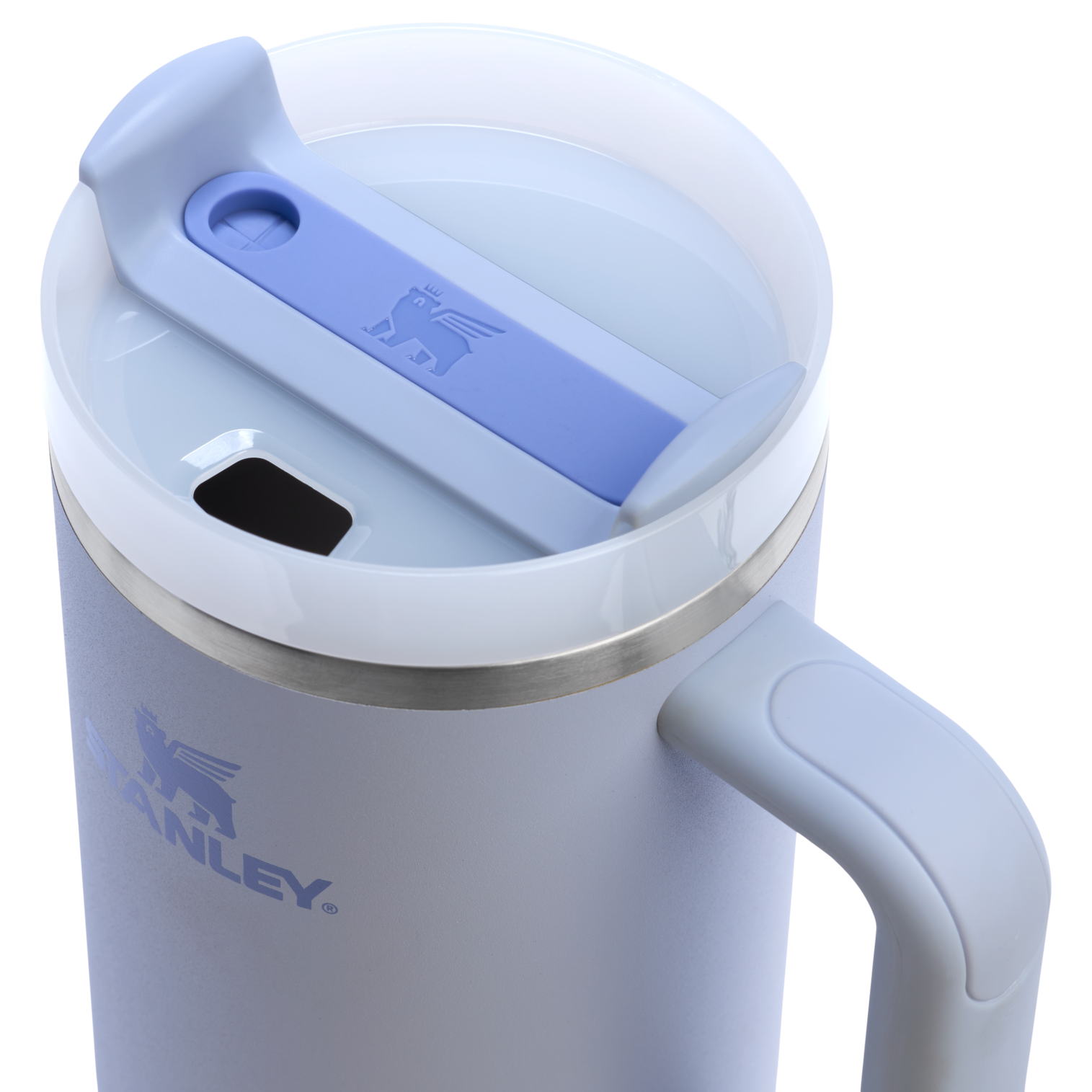 Insulated Travel The Quencher H2.0 Flowstate Tumbler  | Stanley Create D332L - Premium Stainless Steel Straw Cup for All-Day Hydration Detail