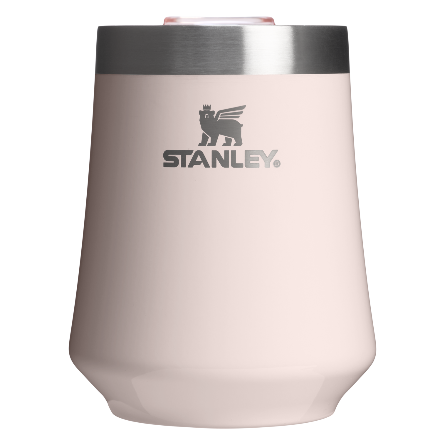 Elegant Stemless The Reserve Wine Tumbler | Stanley Create D302P - Elegant Stemless Vacuum Insulated Wine Tumbler - Rose Quartz Gloss