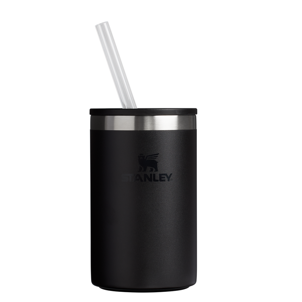 Premium All-Weather The Everyday Can Cooler Cup D064R - Heavy-Duty Ice-Retention Food & Beverage Carrier - Black 2.0
