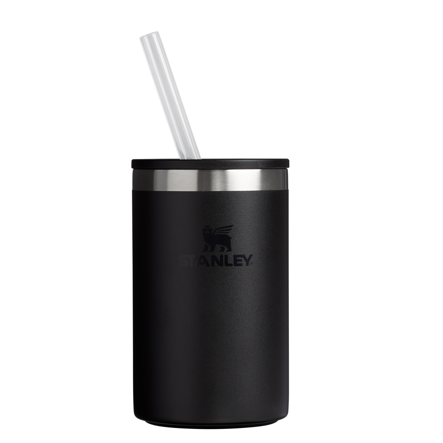 Portable Mini The Everyday Can Cooler Cup | Stanley Create D313H - Heavy-Duty Ice-Retention Food & Beverage Carrier - Black 2.0