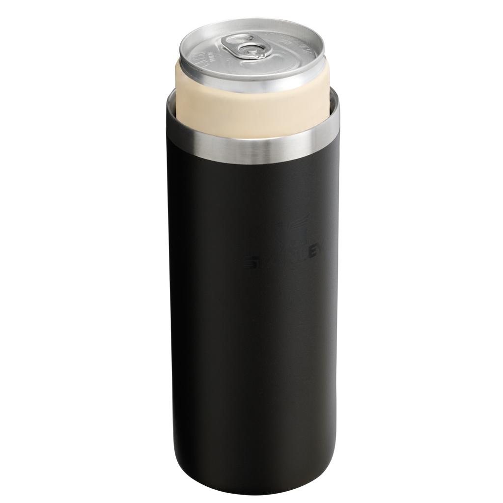 Leak-Proof Insulated The Everyday Slim Can Cooler Cup D065Q - Heavy-Duty Ice-Retention Food & Beverage Carrier Detail