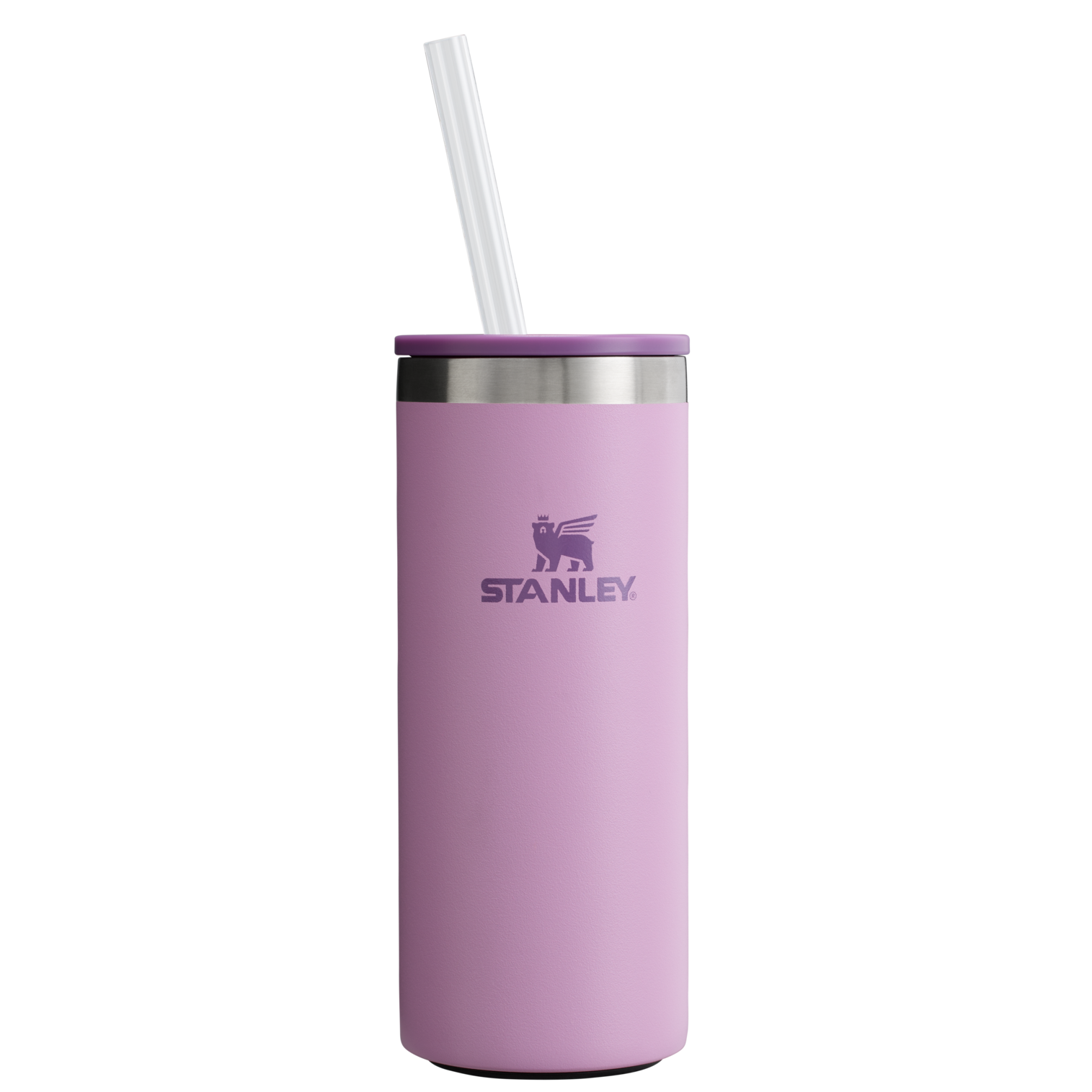 Leak-Proof Insulated The Everyday Slim Can Cooler Cup D255E - Heavy-Duty Ice-Retention Food & Beverage Carrier - Lilac