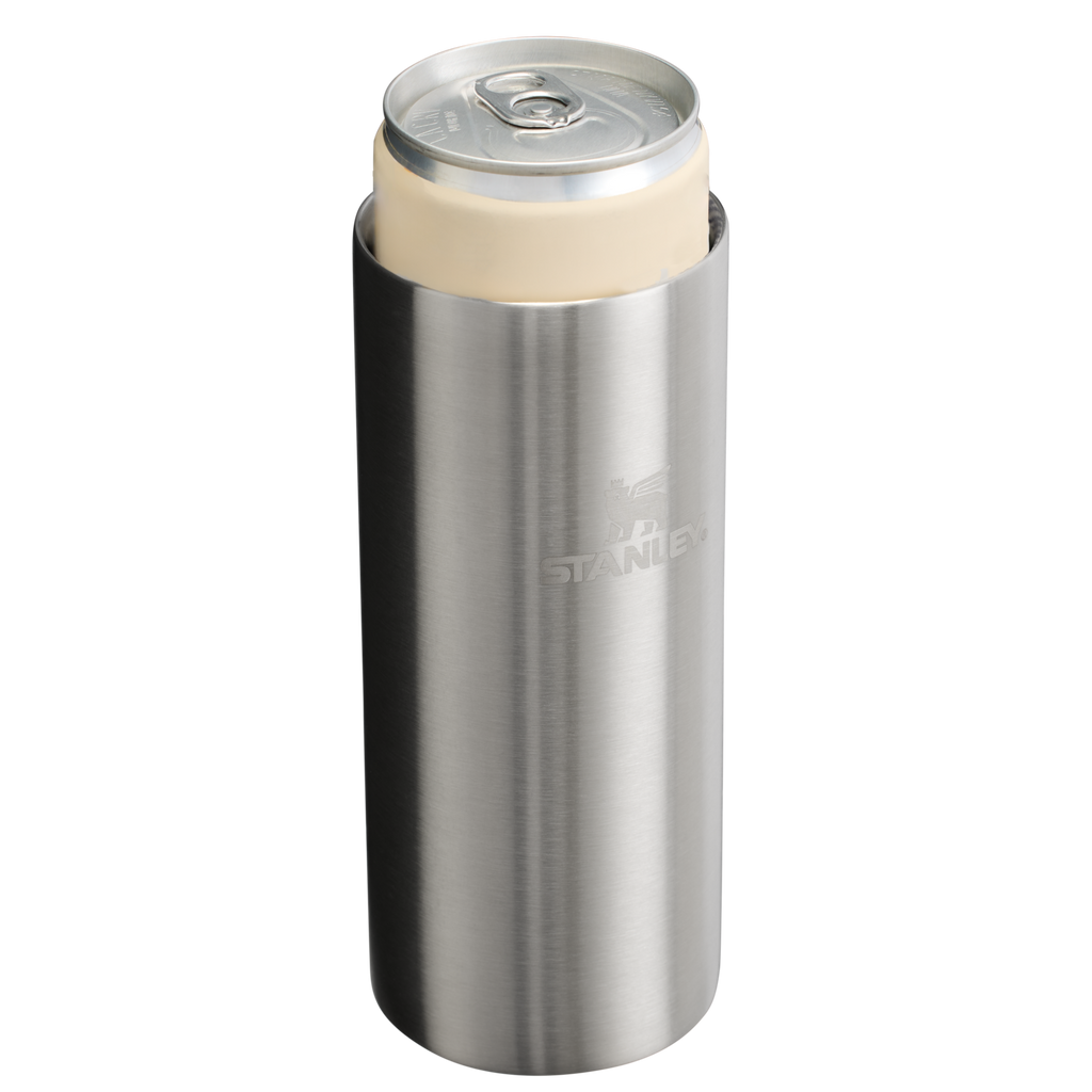 Leak-Proof Insulated The Everyday Slim Can Cooler Cup D065Q - Heavy-Duty Ice-Retention Food & Beverage Carrier Detail