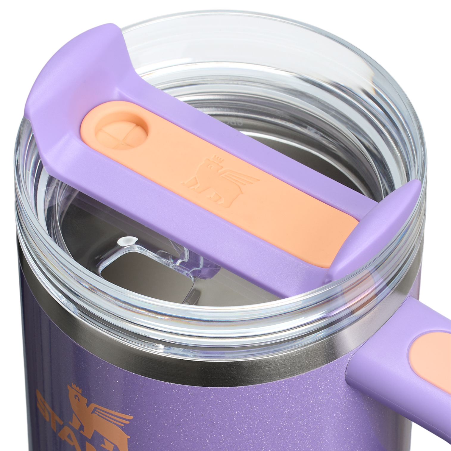 Large Capacity The Quencher H2.O Flowstate Tumbler | Stanley Create D274S - FlowState 3-Position Lid Insulated Travel Mug Detail