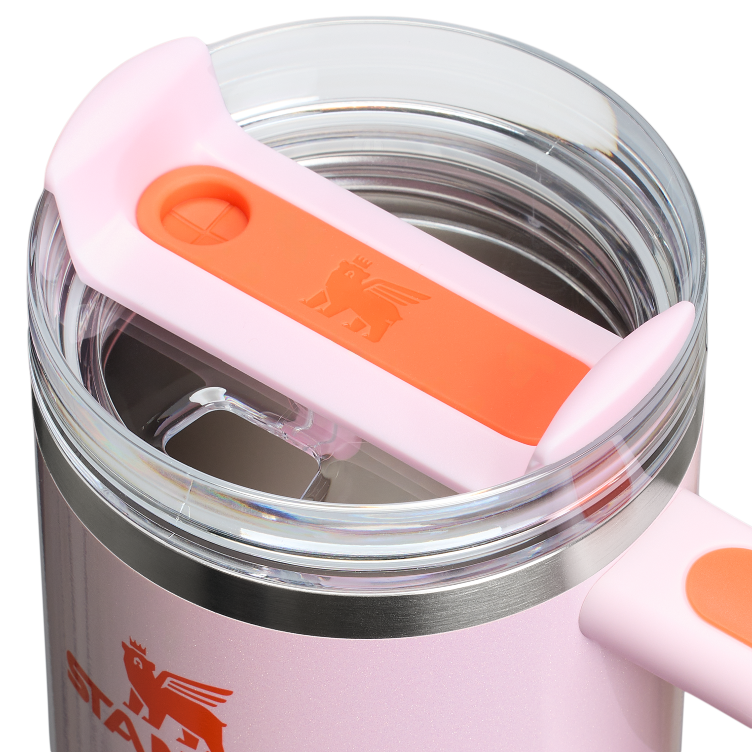 Large Capacity The Quencher H2.O Flowstate Tumbler | Stanley Create D274S - FlowState 3-Position Lid Insulated Travel Mug Detail