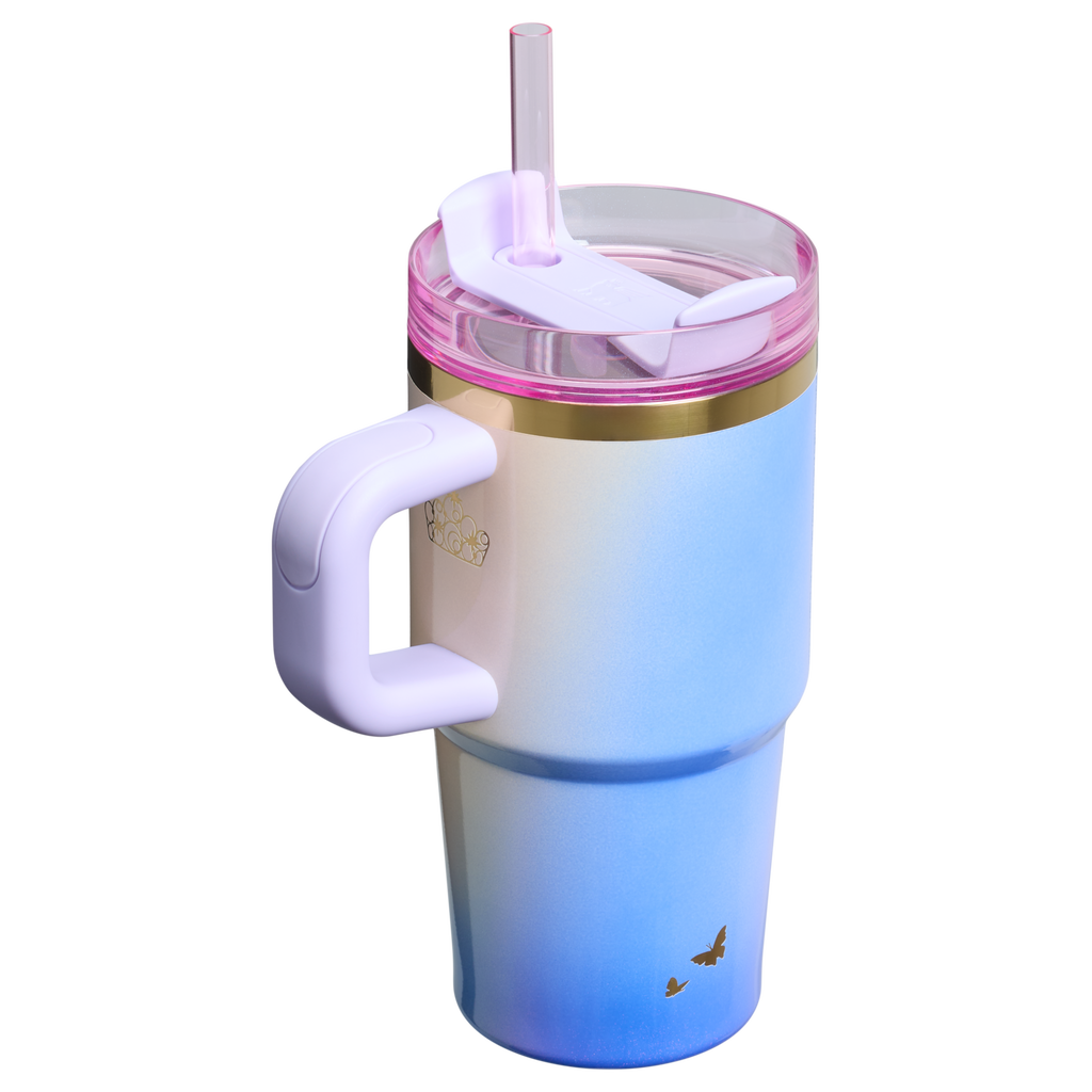 Splash-Resistant FlowState The Wicked for Good Quencher H2.0 Flowstate Tumbler D247R - FlowState 3-Position Lid Insulated Travel Mug Detail