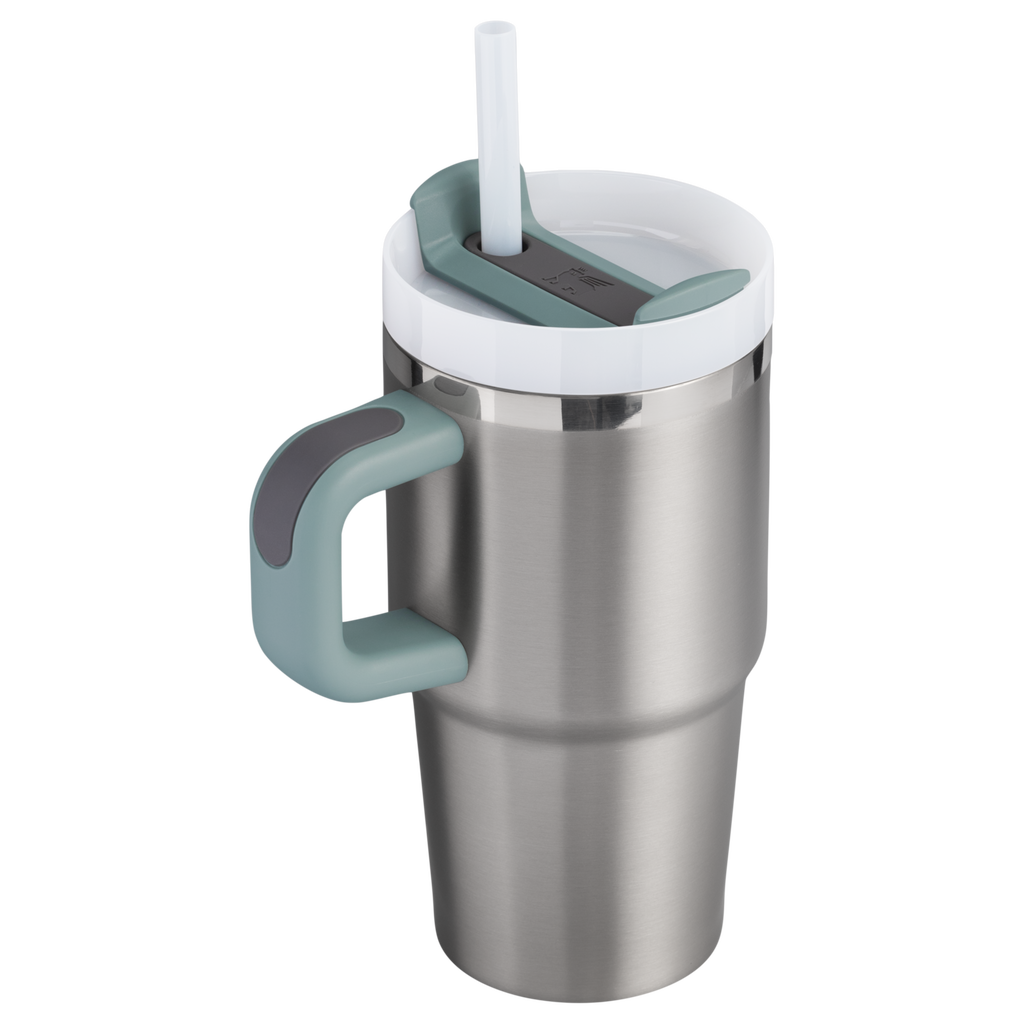 Double-Wall Vacuum The Quencher H2.O Flowstate Tumbler D069R - FlowState 3-Position Lid Insulated Travel Mug Detail