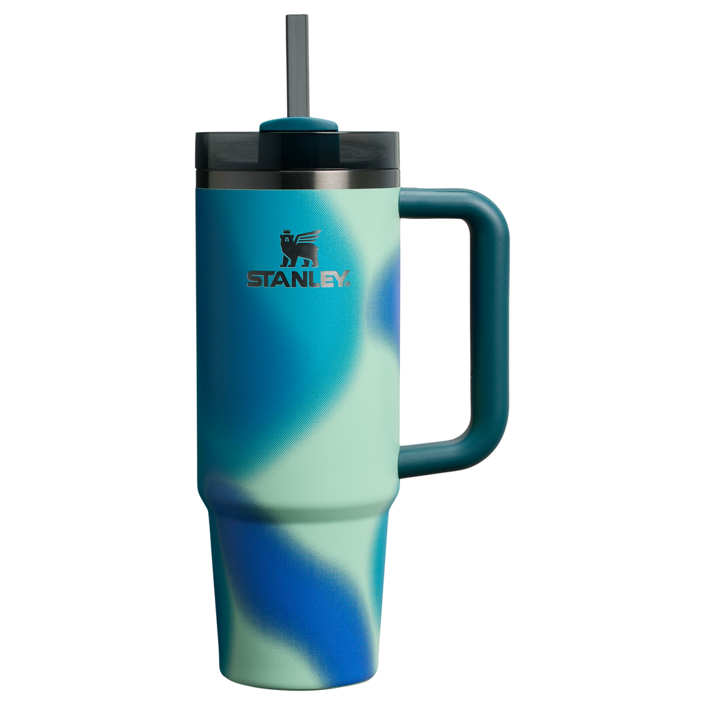 Splash-Resistant FlowState The Quencher H2.0 Flowstate Tumbler D051L - FlowState 3-Position Lid Insulated Travel Mug Detail