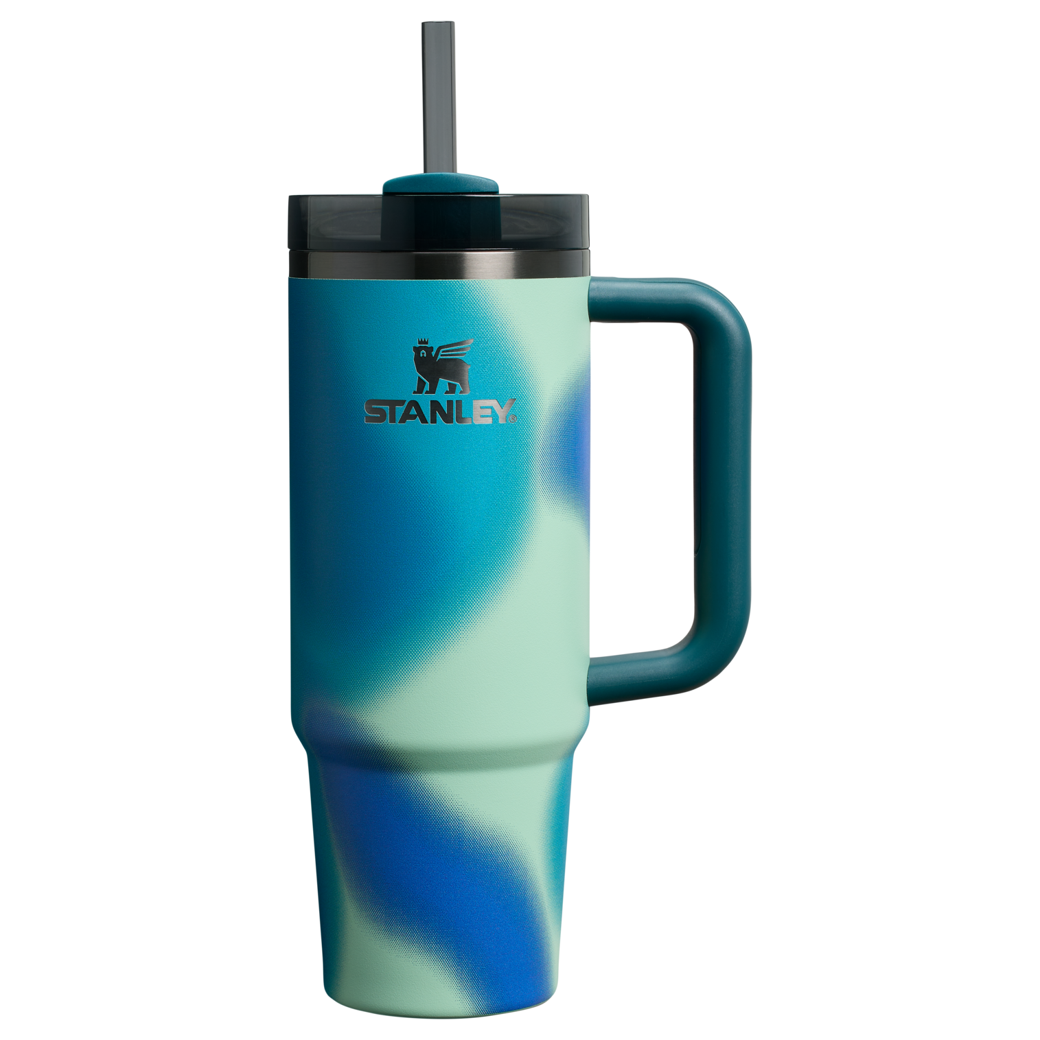 Splash-Resistant FlowState The Quencher H2.0 Flowstate Tumbler D051L - FlowState 3-Position Lid Insulated Travel Mug Detail