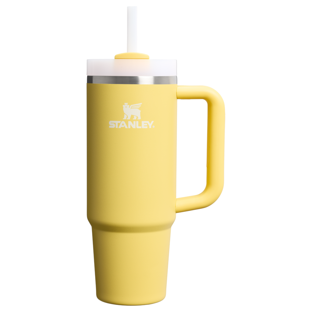 Splash-Resistant FlowState The Quencher H2.0 Flowstate Tumbler D051L - FlowState 3-Position Lid Insulated Travel Mug - Daffodil