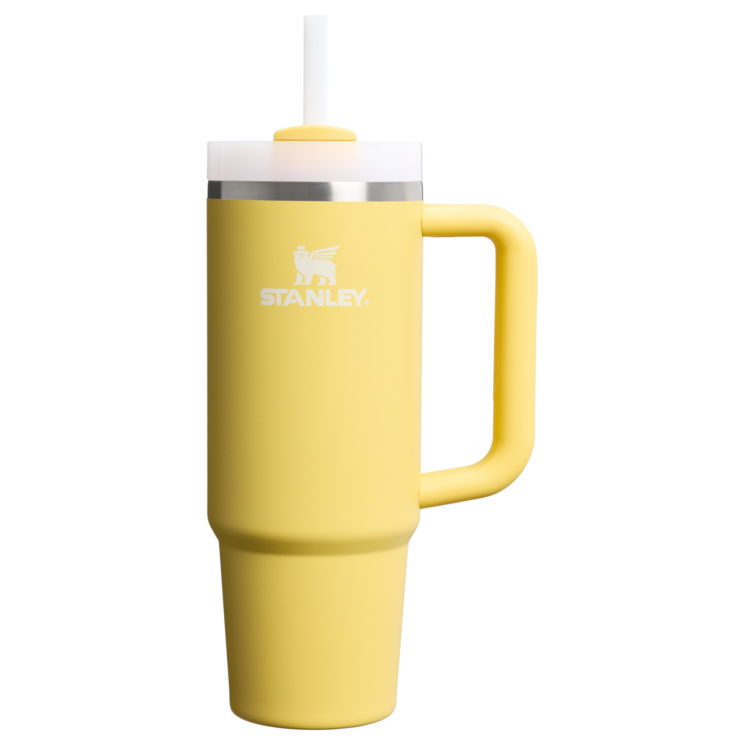 Splash-Resistant FlowState The Quencher H2.0 Flowstate Tumbler D051L - FlowState 3-Position Lid Insulated Travel Mug - Daffodil