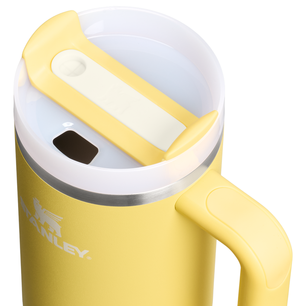 Splash-Resistant FlowState The Quencher H2.0 Flowstate Tumbler D051L - FlowState 3-Position Lid Insulated Travel Mug Detail